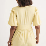 Nobody's Child Yellow Starlight Mini Dress