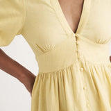 Nobody's Child Yellow Starlight Mini Dress