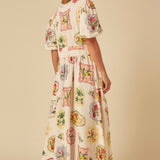 Nobody's Child Starlight Ss Midi Dress Loraya Conversational