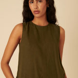 Nobody's Child Green Stirling Tank Top