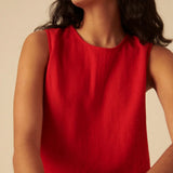 Nobody's Child Red Stirling Tank Top Petite