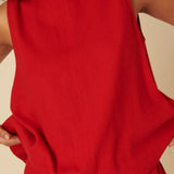 Nobody's Child Red Stirling Tank Top Petite