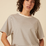 Nobody's Child Stripe Cameron Tee