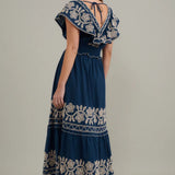 Nobody's Child Suzie Midaxi Dress Embroidered