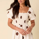 Nobody's Child Tasmin Midi Dress Spot