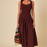 Nobody's Child Thalia Midi Dress Plain