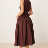 Nobody's Child Thalia Midi Dress Plain