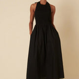 Nobody's Child Tizzy Midi Dress Plain Black