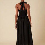 Nobody's Child Tizzy Midi Dress Plain Black