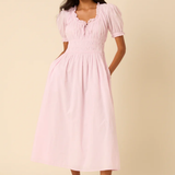 Nobody's Child Tula Midi Dress Plain