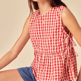 Nobody's Child Red Valerie Top
