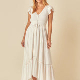 Nobody's Child Veda Midi Dress Plain
