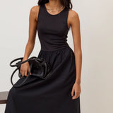 Nobody's Child Vera Midi Dress Plain