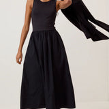 Nobody's Child Vera Midi Dress Plain