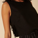 Nobody's Child Black Verity Top