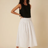 Nobody's Child White Thelma Skirt
