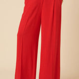 Nobody's Child Wide Leg Pallazzo Trouser - Sand Linen