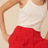 Nobody's Child Wide Leg Pallazzo Trouser - Sand Linen
