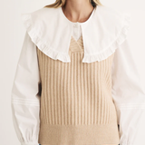 Nobody's Child V-Neck Stitch Interest Vest