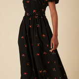 Nobody's Child Aggie Midi Dress Penny Embroidery