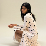 Nobody's Child Alaia Spot Midi Dress Spot