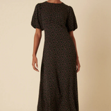 Nobody's Child Benita Midi Dress Joanie Rosebud Black