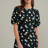 Nobody's Child Benita Mini Dress Babette Tulip Black