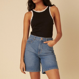 Nobody's Child Denim Twill Brixton Shorts