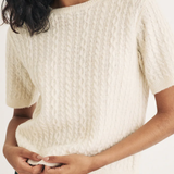 Nobody's Child Cable Knitted T-Shirt