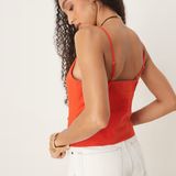 Nobody's Child Celine Red Strappy Waistcoat Top