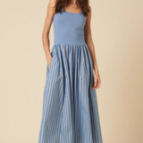 Nobody's Child Colorado Midi Dress Stripe