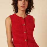 Nobody's Child Crew Neck Chunky Waistcoat