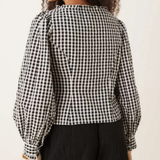 Nobody's Child Dallas Tie Front Top