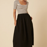 Nobody's Child Finn Midi Dress Stripe