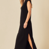 Nobody's Child Grown On Sleeve Easy Maxi Tshirt Dress Plain