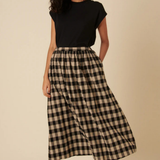 Nobody's Child Black Kirsten Skirt