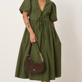 Nobody's Child Petite Scarla Midi Dress Plain