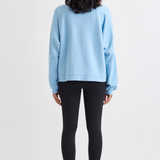 Nobody's Child Blue Raglan Boxy Sweatshirt