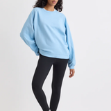Nobody's Child Blue Raglan Boxy Sweatshirt