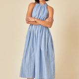 Nobody's Child Senna Midi Dress Stripe