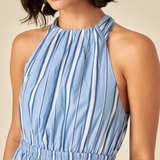 Nobody's Child Senna Midi Dress Stripe