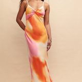 Nobody's Child Ida Midaxi Dress Watercolour