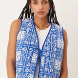 Nobody's Child Western Quilted Gilet