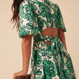 Nobody's Child Zelda Midi Dress Green