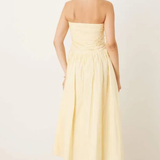 Nobody's Child Felicity Midi Dress Yellow