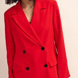 Nobody's Child Fearne Cotton Red Double Breasted Blazer