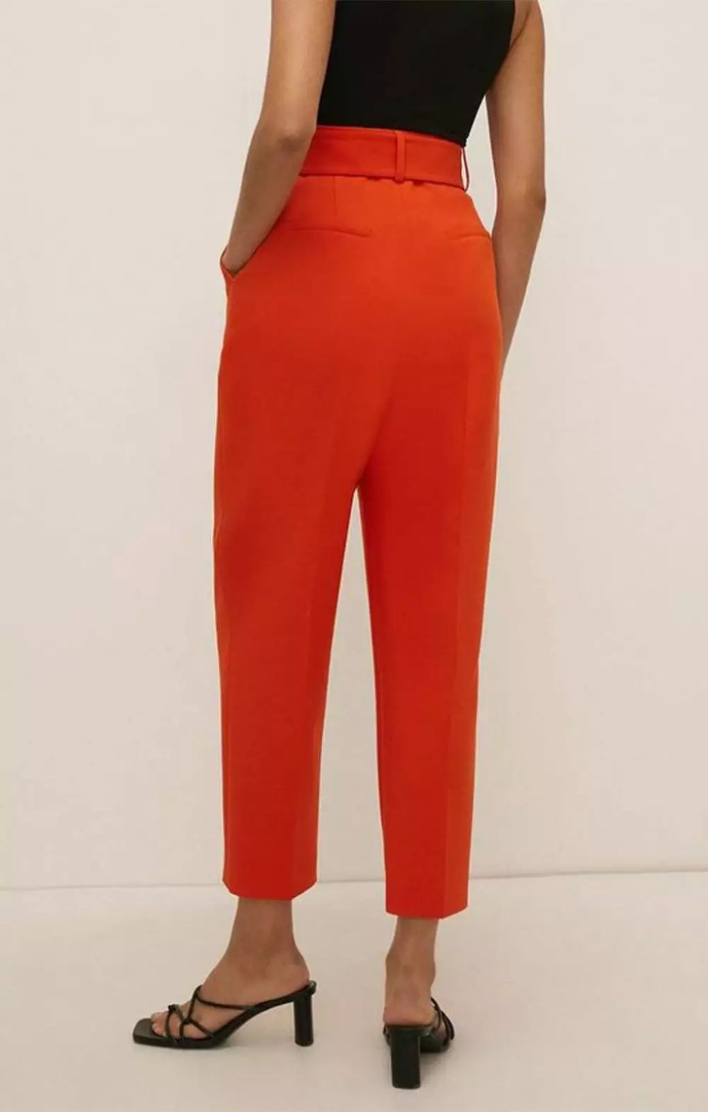 Oasis Premium Belted Peg Trouser