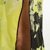 Object Tall Lettuce Edge Maxi Skirt In Mixed Lime Print