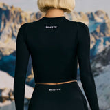 Oh Polly Super Sculpt Base Layer Top in Black