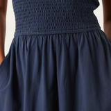 Nobody's Child One Shoulder Shirred Dress